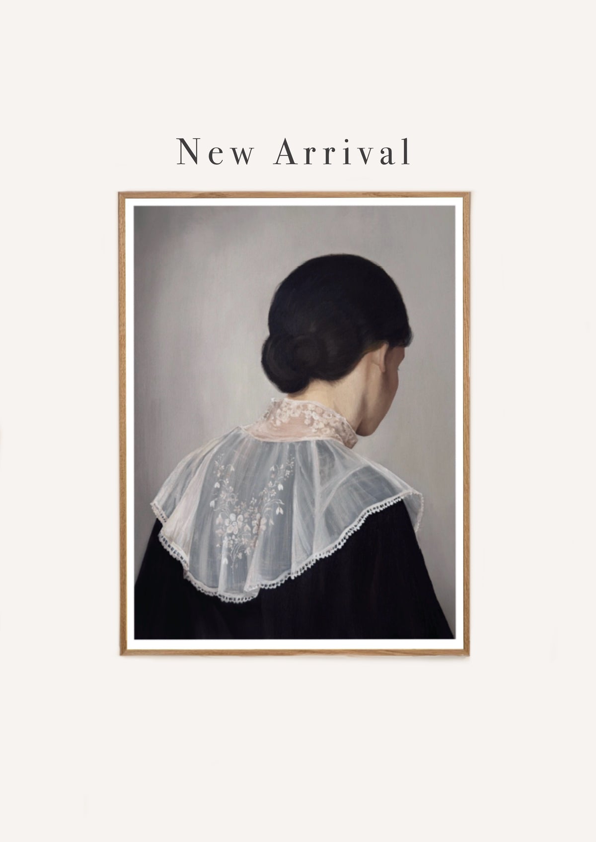 The Batiste collar Fine Art Print