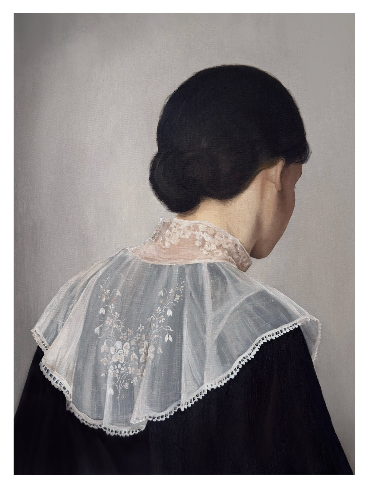 The Batiste collar Fine Art Print